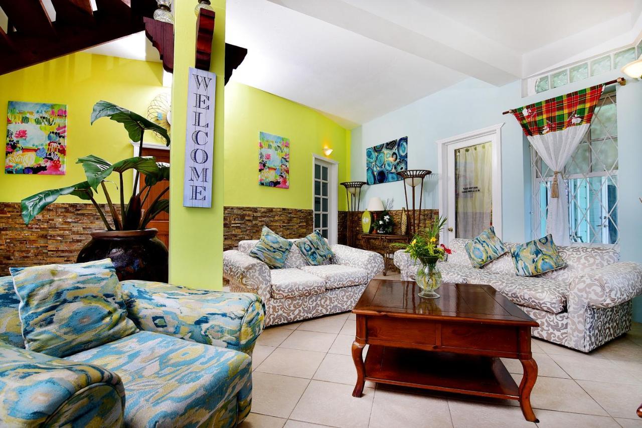 Beachfront Villa Gros Islet Exterior foto
